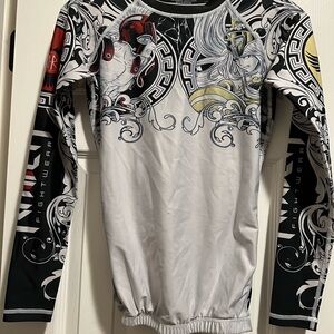 Women's jiu jitsu rashguard